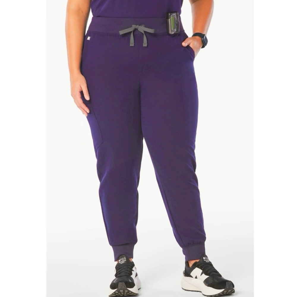 FIGS Zamora Jogger Scrub Pants in Purple Jam sz 5XL /T
